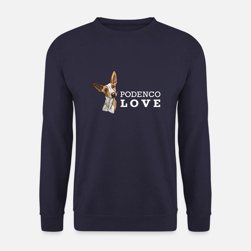 Podenco Love weiss - Unisex Pullover - Navy