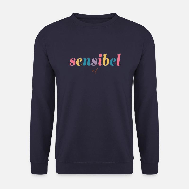 Sensibel af - Unisex Pullover - Navy