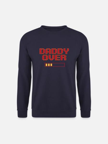 daddy over - Sweat-shirt Unisexe - marine