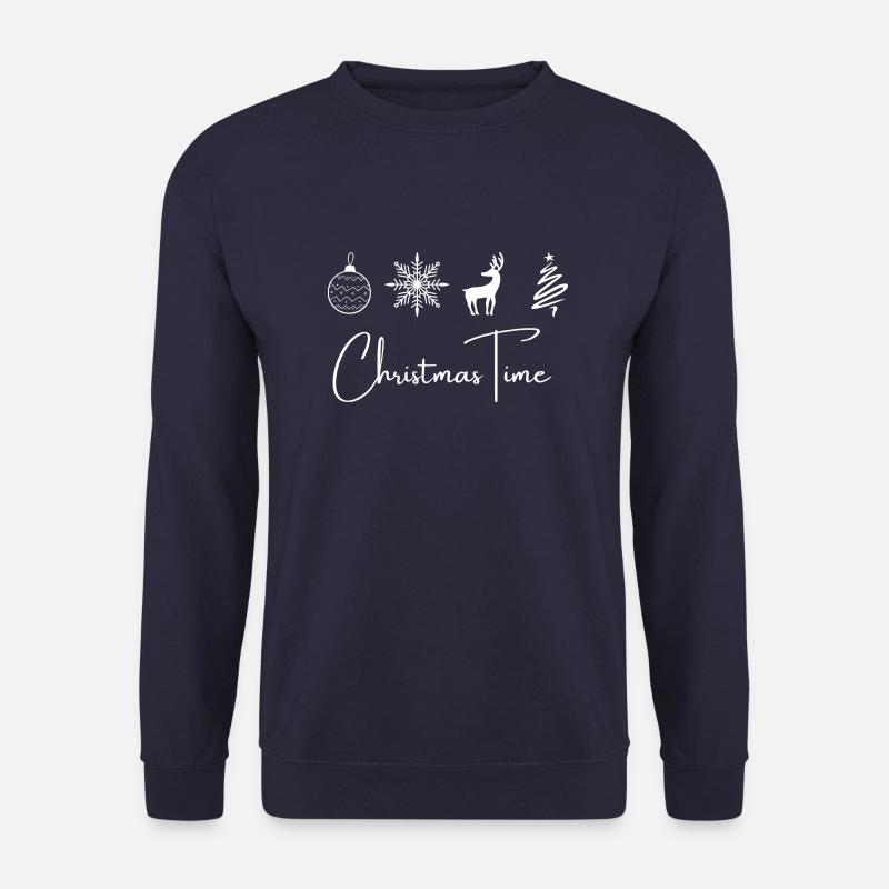 Christmas Time - Unisex Pullover - Navy