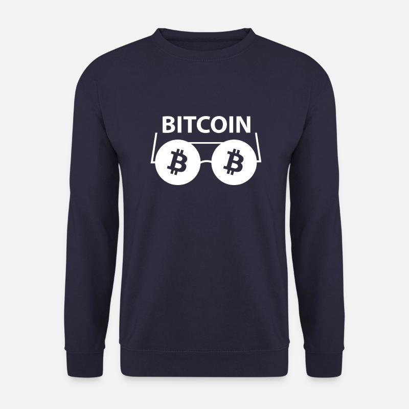 Crypto Bitcoin Trading - Unisex Sweatshirt - navy
