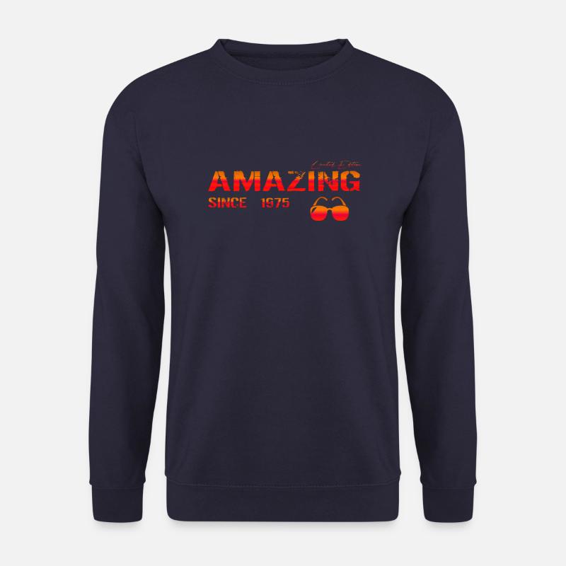 Amazing since 1975 - Unisex Pullover - Navy