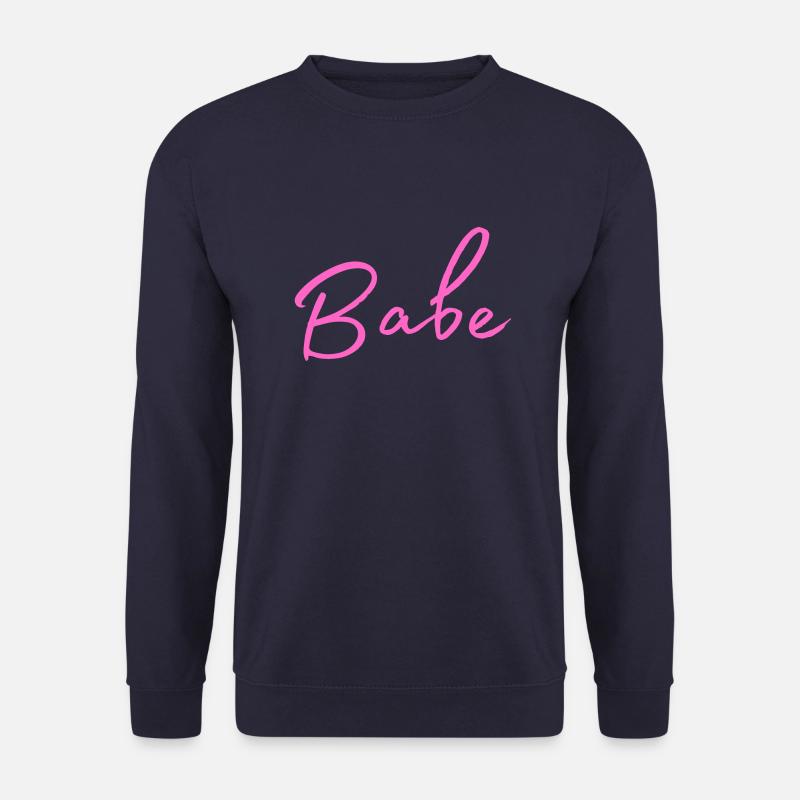 Babe - Unisex Pullover - Navy