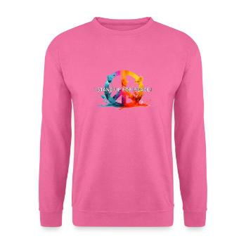 StandUp4peace 02 - Unisex Pullover - Pink - Vorne