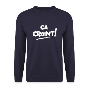 Ça craint! - Sweat-shirt Unisexe - marine - Devant - Alina (178cm) & Michal (187cm)