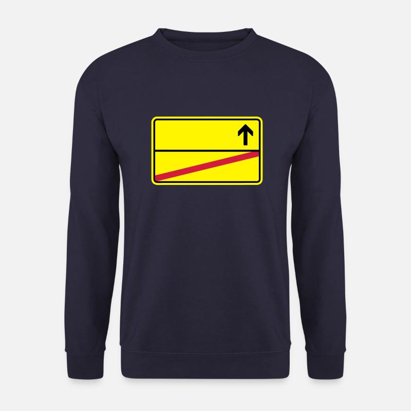 Ortsschild - Unisex Pullover - Navy