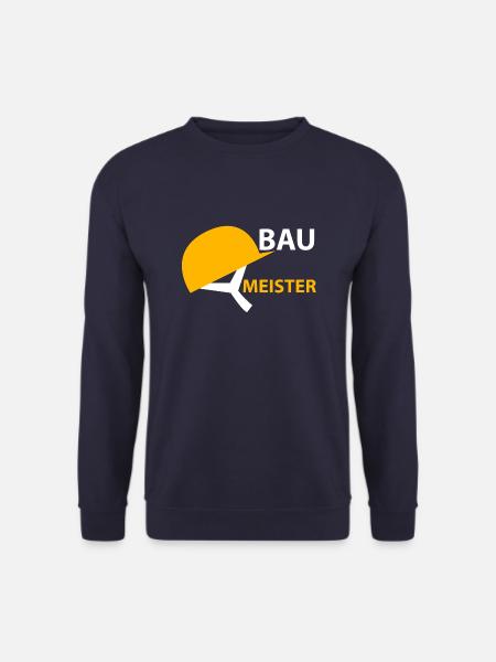 Baumeister Bauarbeiter - Unisex Pullover - Navy