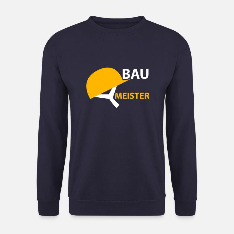 Baumeister Bauarbeiter - Unisex Pullover - Navy