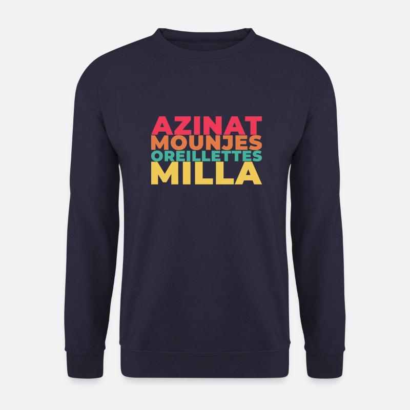 Siesta-Menü von Ariège. - Unisex Pullover - Navy