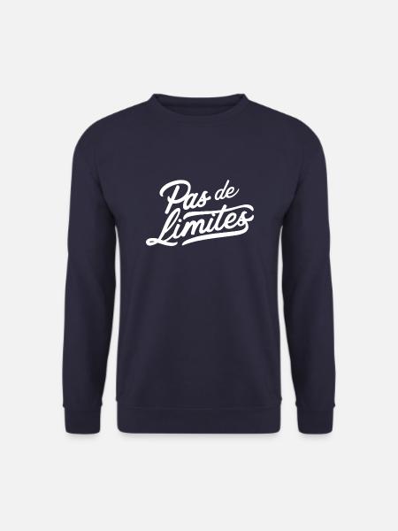 Pas de limites - Sweat-shirt Unisexe - marine