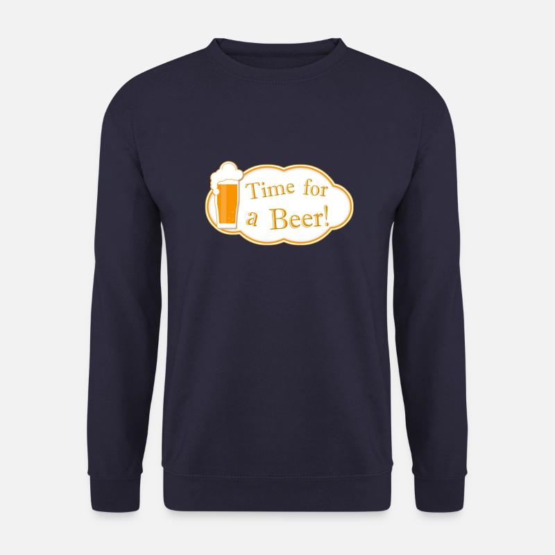 Time for a Beer - Unisex Pullover - Navy