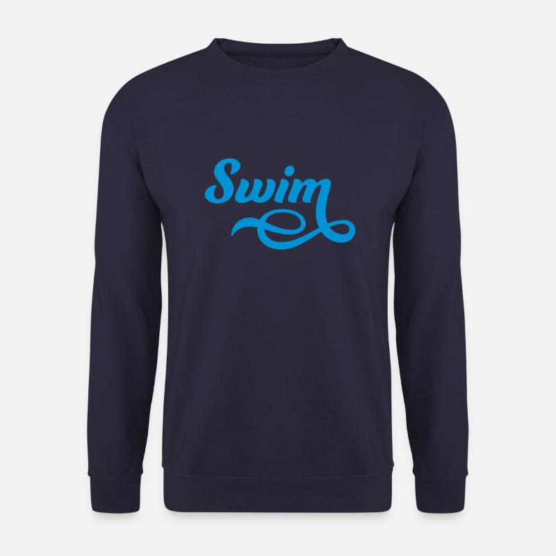 schwimmen - Unisex Pullover - Navy