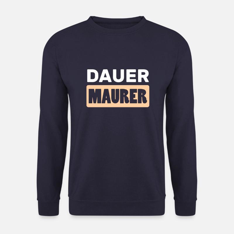 Dauer Maurer - Unisex Pullover - Navy