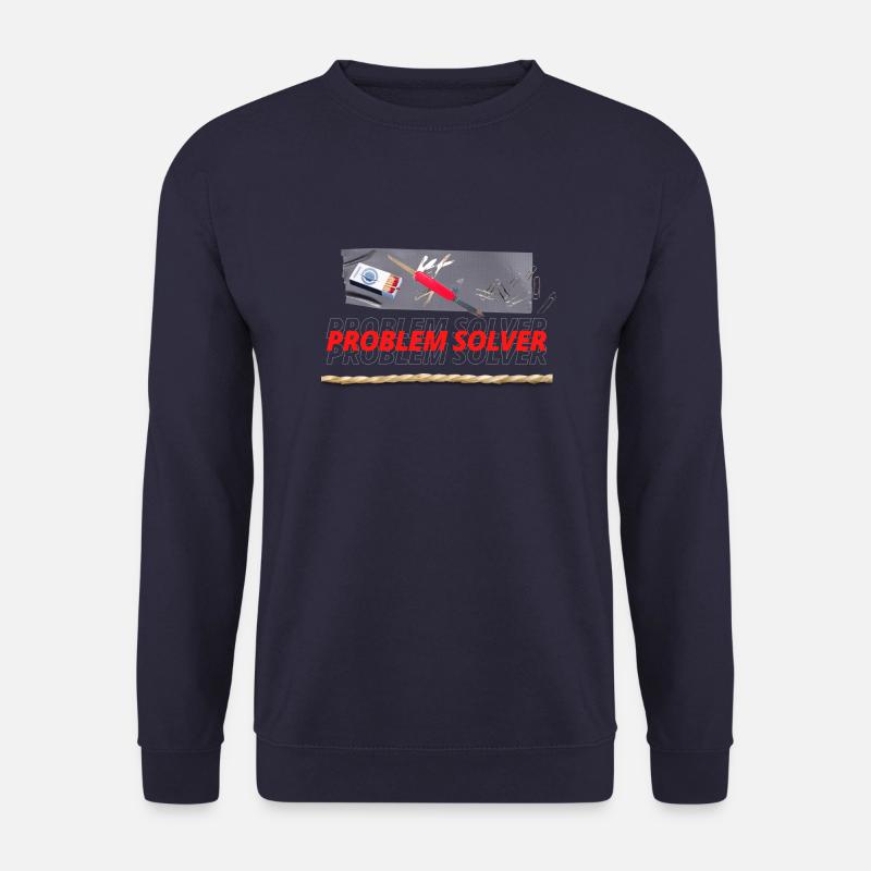 PROBLEMLÖSER-TOOLS - Unisex Pullover - Navy