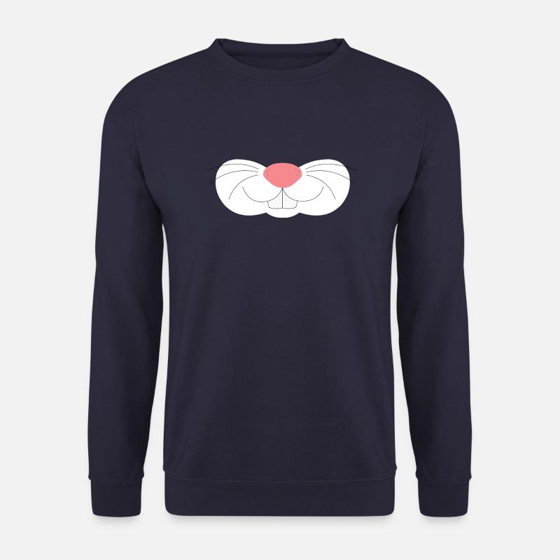 Nez de lapin mignon - Sweat-shirt Unisexe - marine