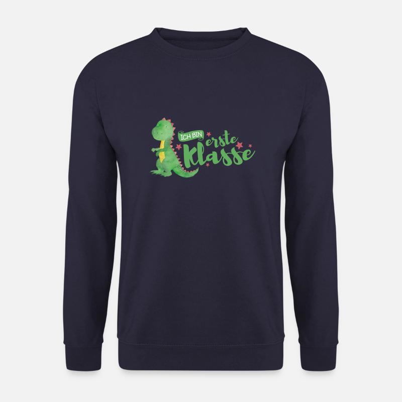Geschenk zum Schulanfang: ich bin erste Klasse - Unisex Pullover - Navy