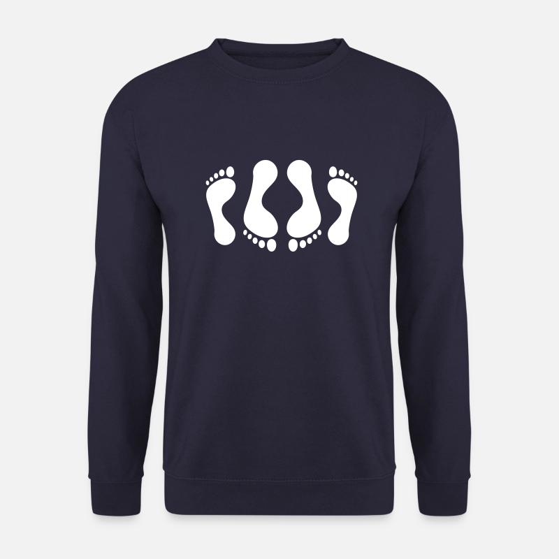 Füße - Unisex Pullover - Navy