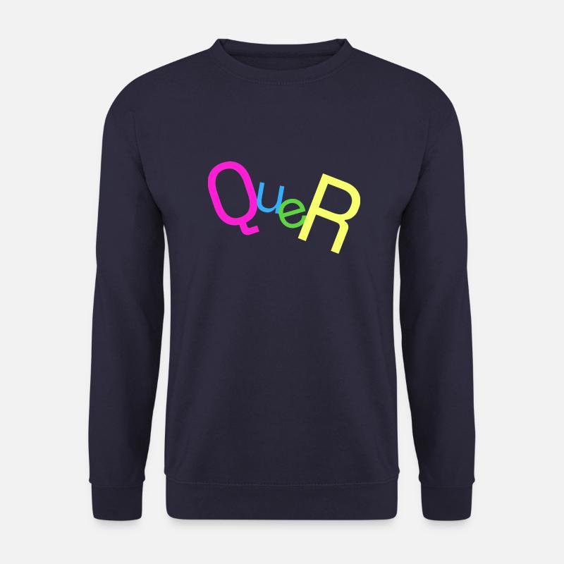 QUER - Unisex Pullover - Navy