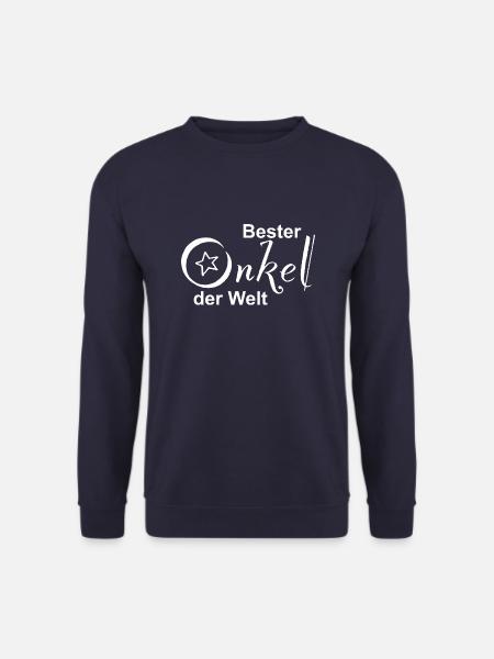 Bester Onkel der Welt Design - Unisex Pullover - Navy