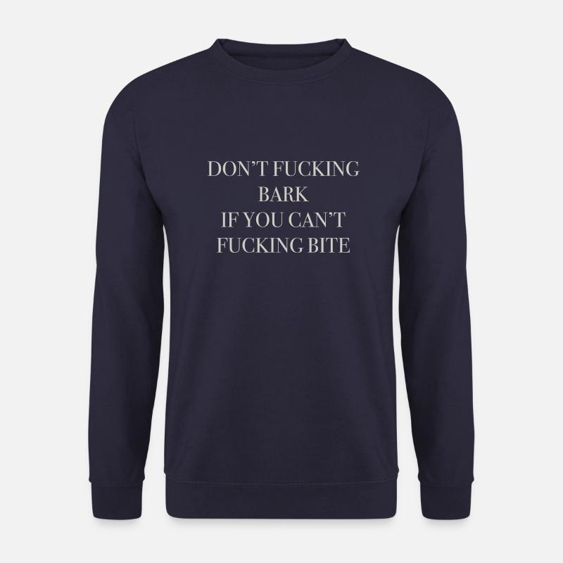 Wer A sagt - Unisex Pullover - Navy