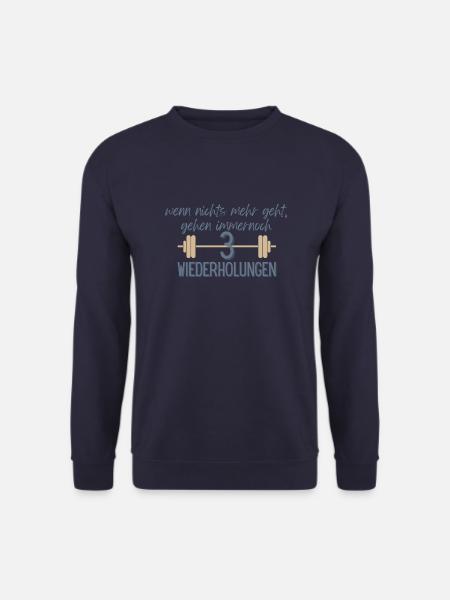 3 Wiederholungen - Unisex Pullover - Navy