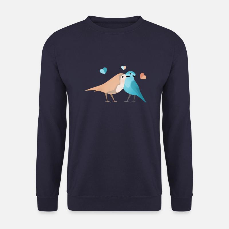 Vögel - Unisex Pullover - Navy