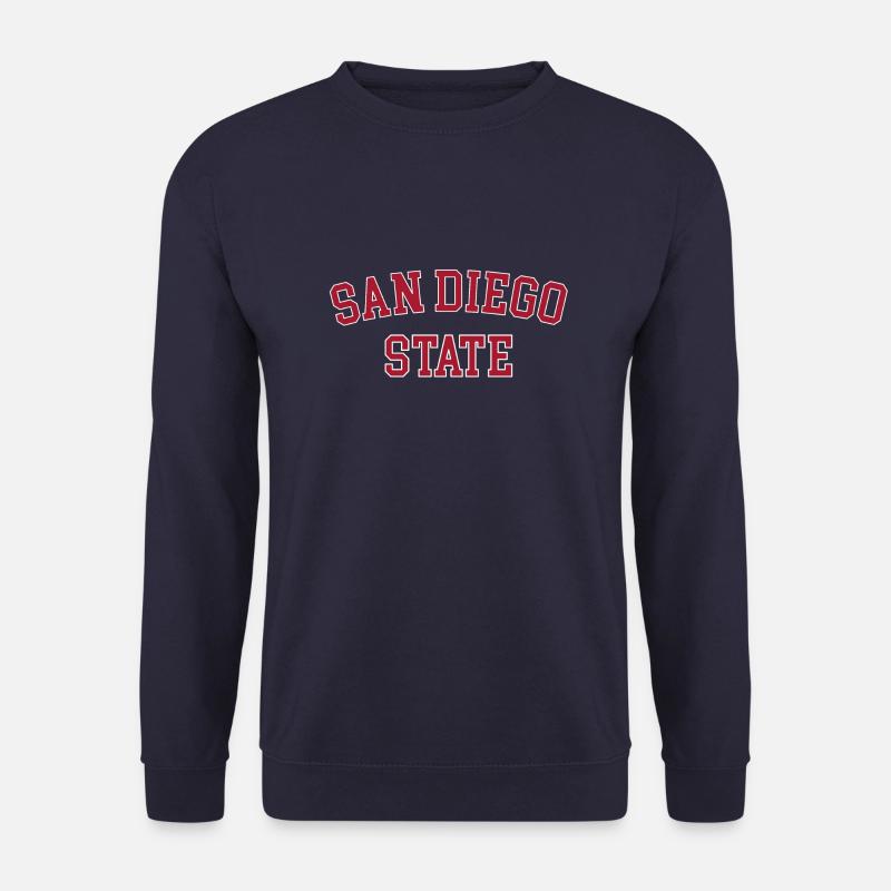 SDSU San Diego State University - Unisex Sweatshirt - navy