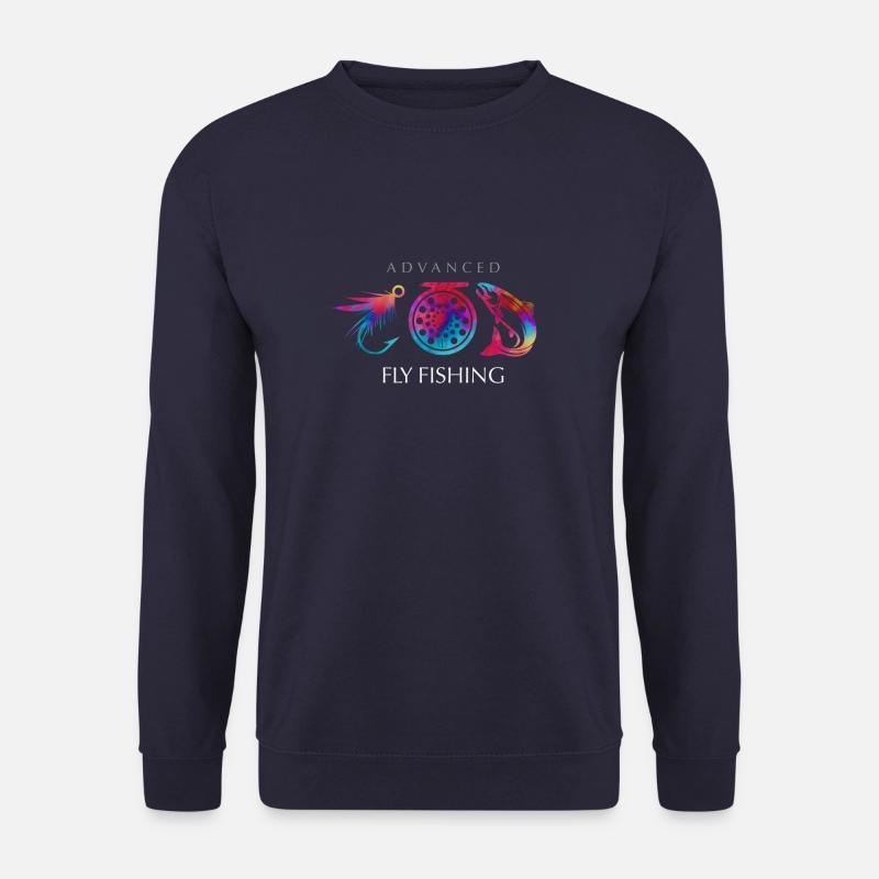 Advanced Flyfishing - Unisex Pullover - Navy