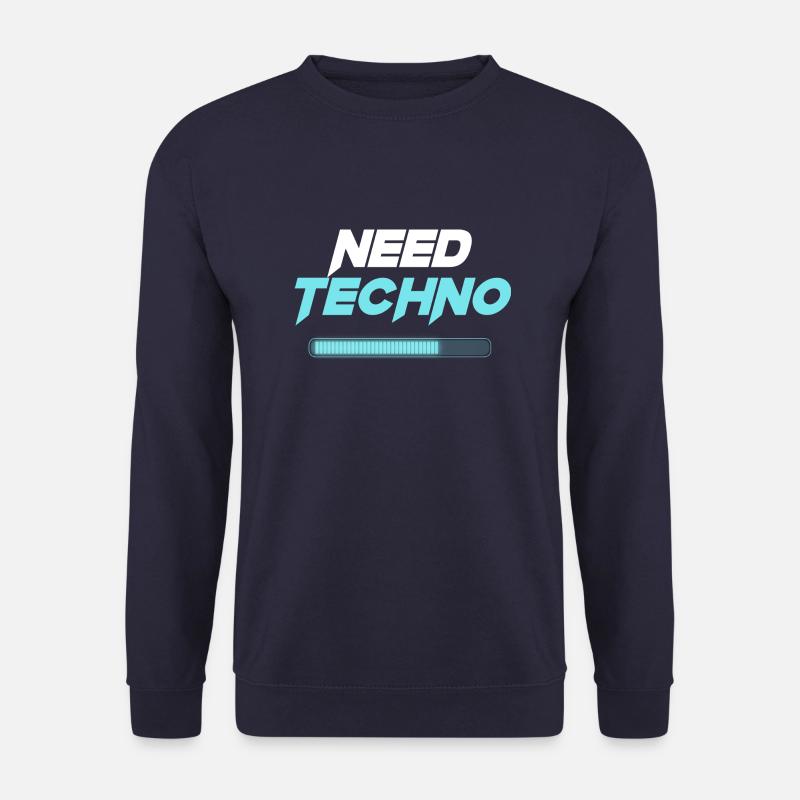 Brauche Techno - Unisex Pullover - Navy