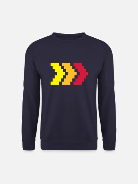 Turbo-Pfeile - Unisex Pullover - Navy