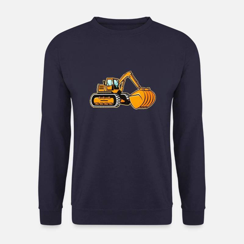 Großer Raupenbagger - Unisex Pullover - Navy