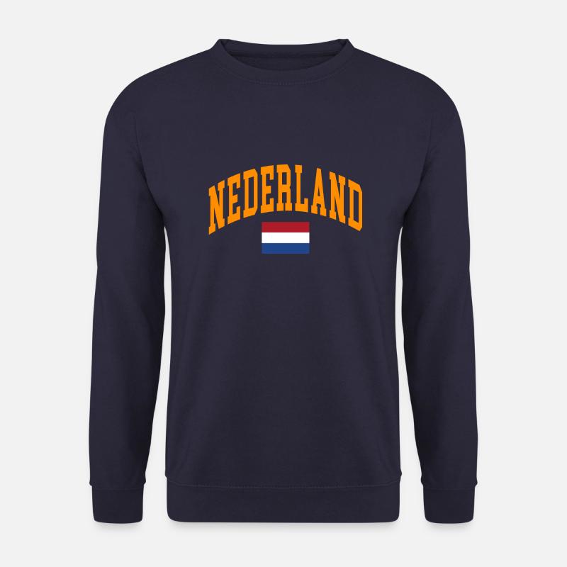 Niederlande Holland - Unisex Pullover - Navy