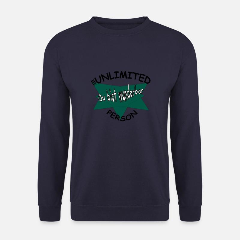 Vous êtes merveilleux - Sweat-shirt Unisexe - marine