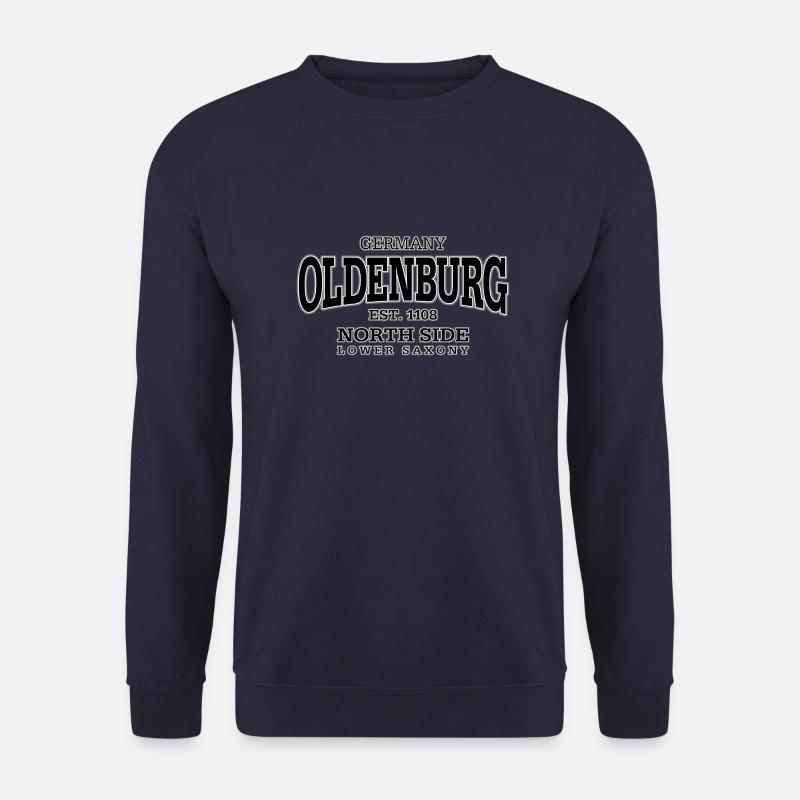 Oldenburg (black) - Unisex Pullover - Navy