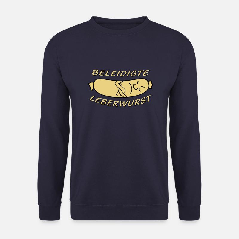 beleidigte Leberwurst - Unisex Pullover - Navy
