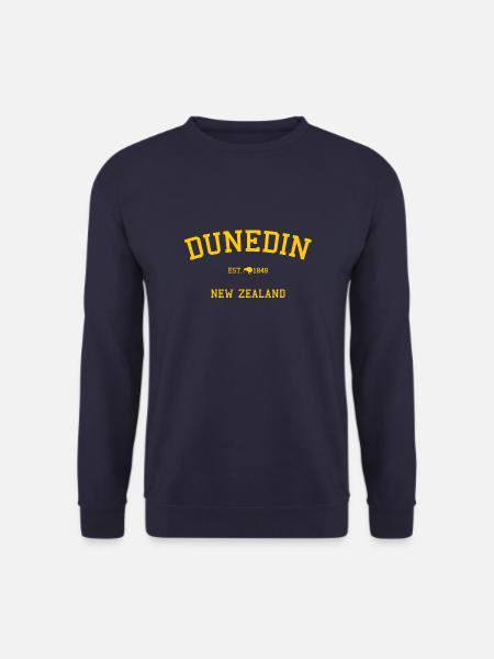 New Zealand - Dunedin - Kiwi - Maori - Neuseeland - Unisex Pullover - Navy