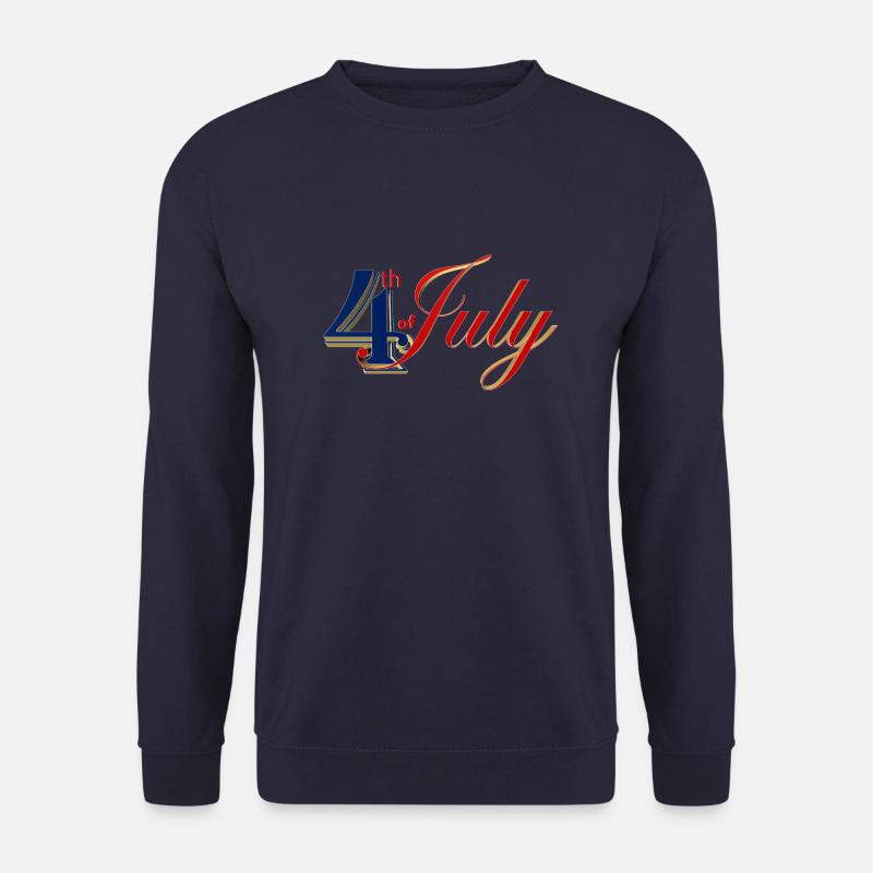 4. Juli - Unisex Pullover - Navy