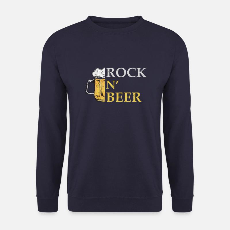 Rock und Bier - Unisex Pullover - Navy