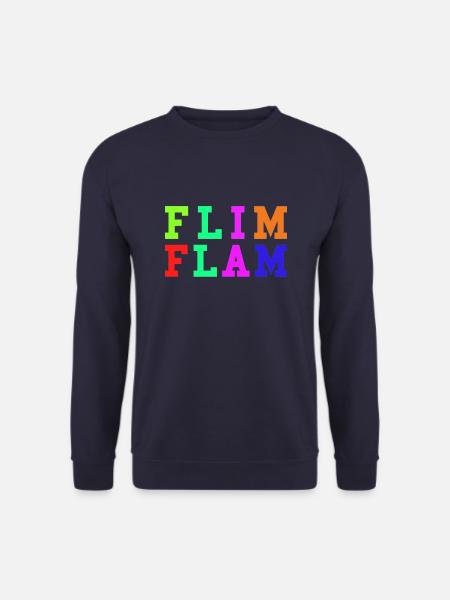 Flim Flam Mixed Colors - Unisex Sweatshirt - navy