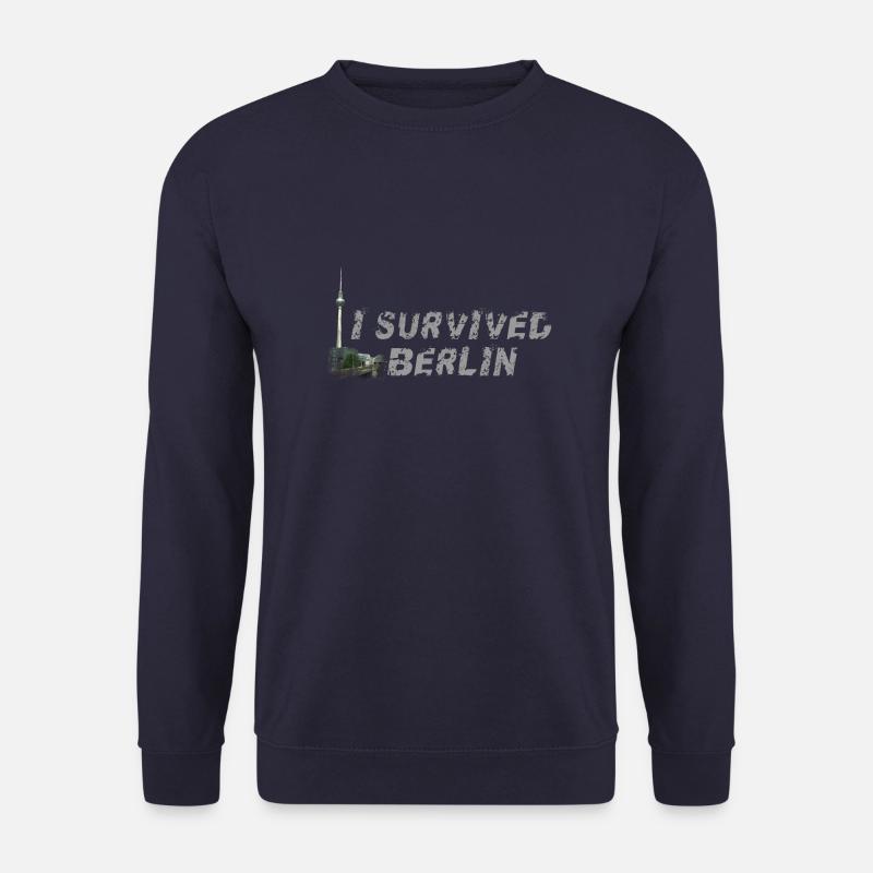 I survived Berlin - Unisex Pullover - Navy