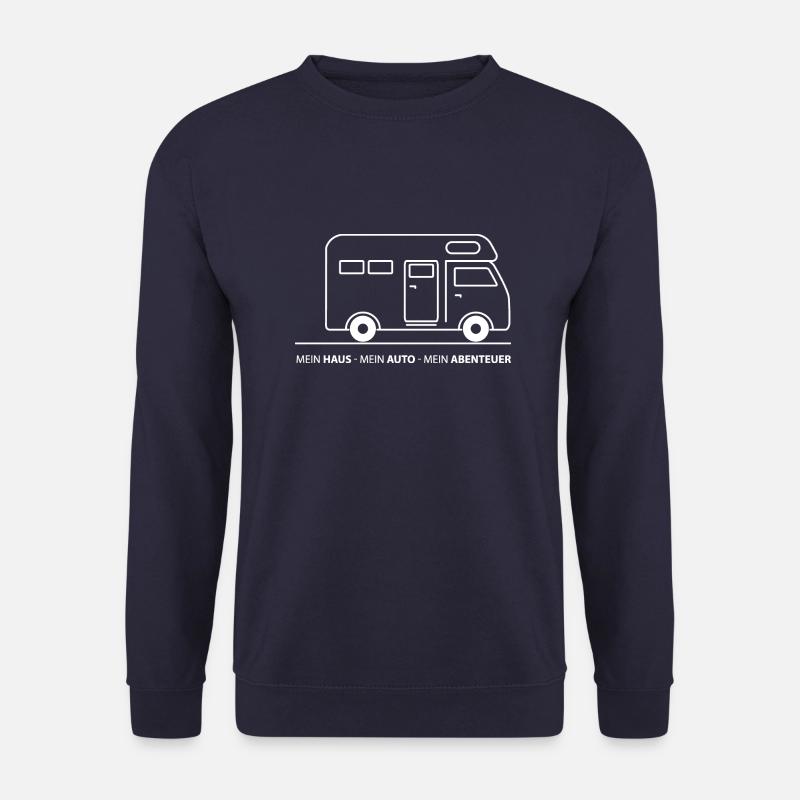 Mein Haus - Mein Auto - Mein Abenteuer - Unisex Pullover - Navy