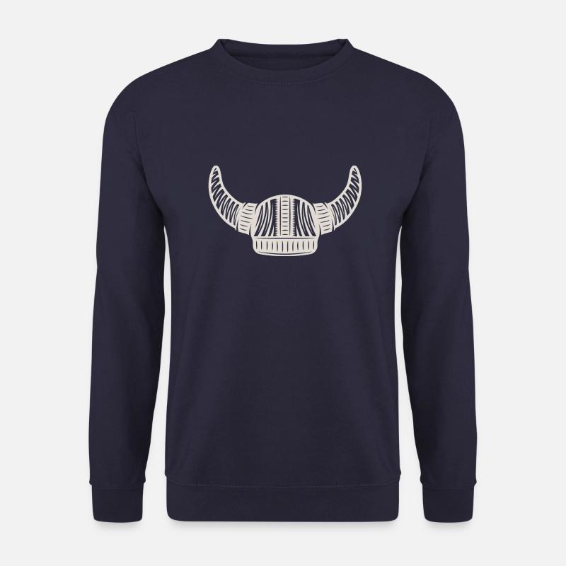 Wikingerhelm - Unisex Pullover - Navy