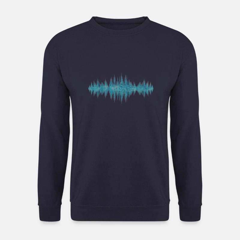 Lydbølger - Unisex sweater - marineblå
