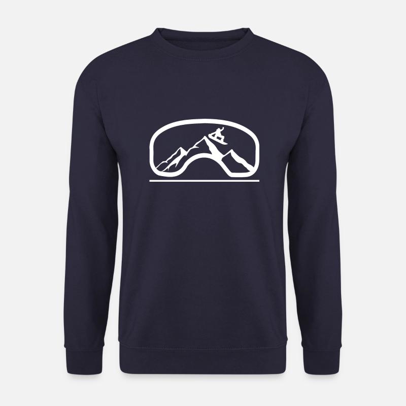 Snowboard Snowboarder - Unisex Pullover - Navy