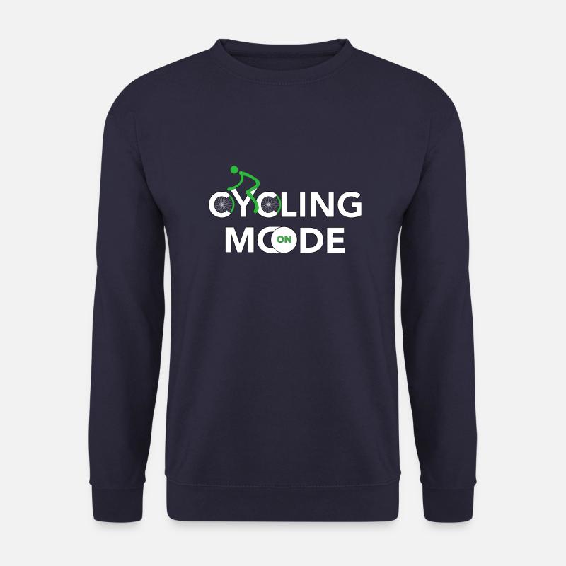 Mode cyclisme activé - Vélo - Sweat-shirt Unisexe - marine