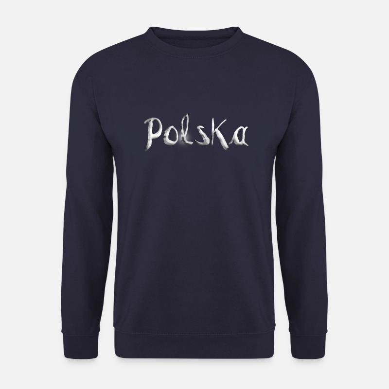Polska, Polen, Poland - Unisex Pullover - Navy