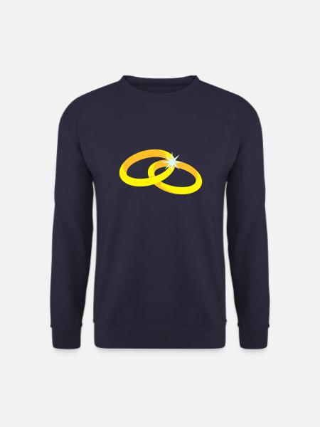 rings - Unisex Sweatshirt - navy