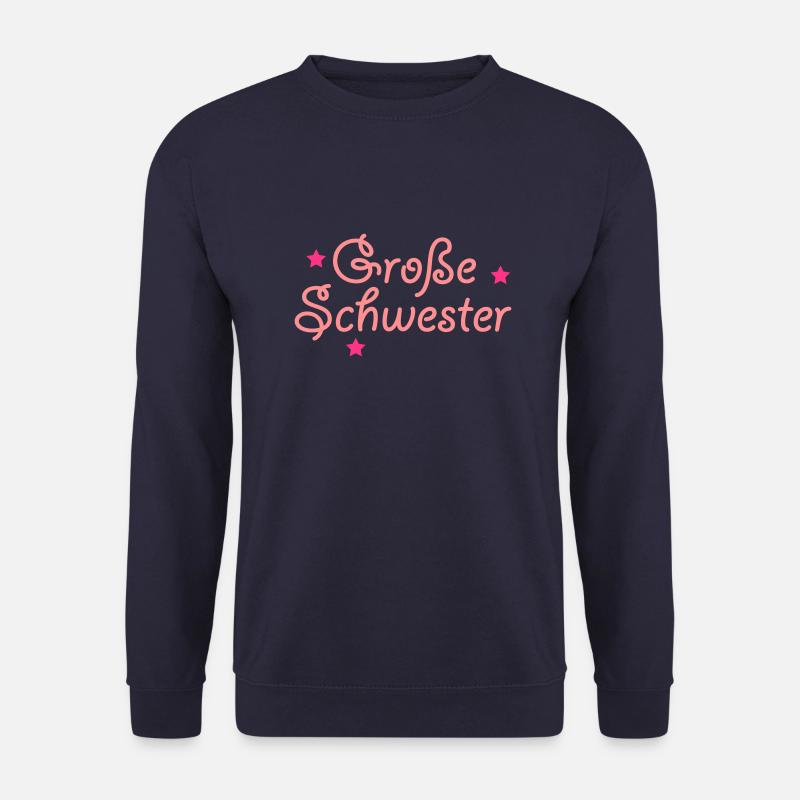 große Schwester - Unisex Pullover - Navy