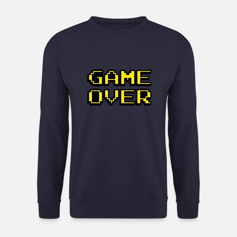 Game Over Design - Unisex Pullover - Navy