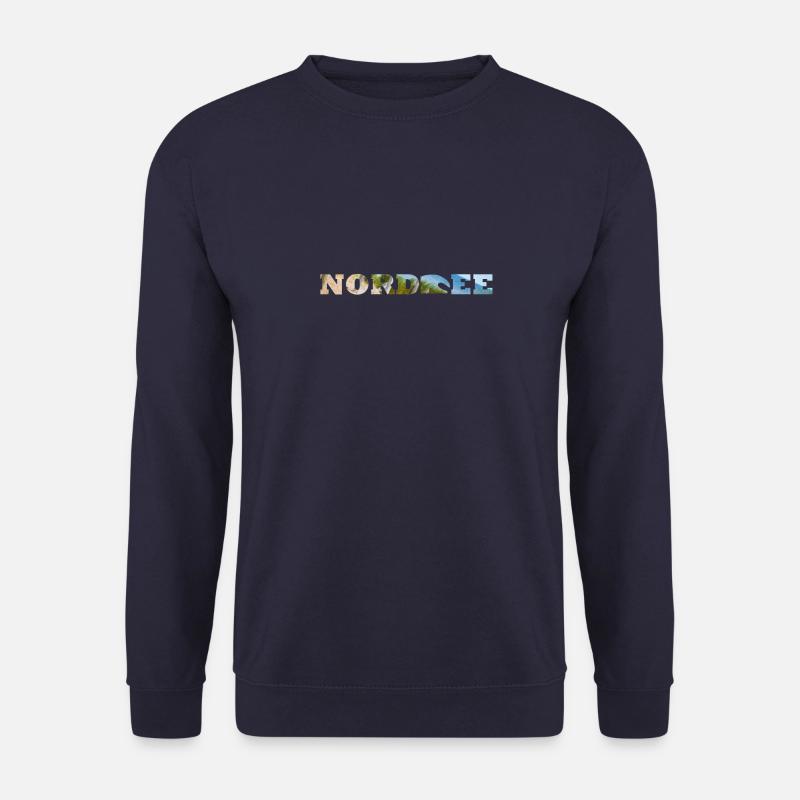Nordsee - Strand - Dünen - Unisex Pullover - Navy